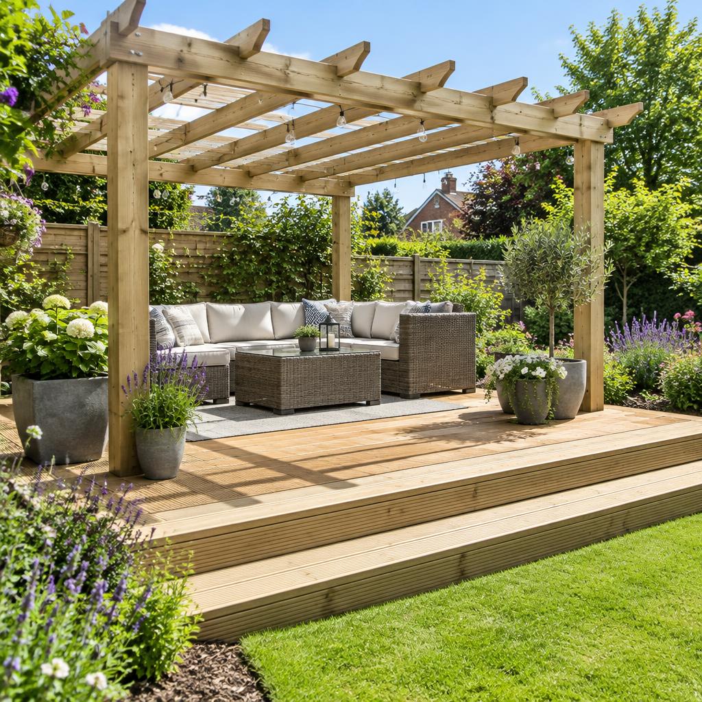Garden Deck & Pergola